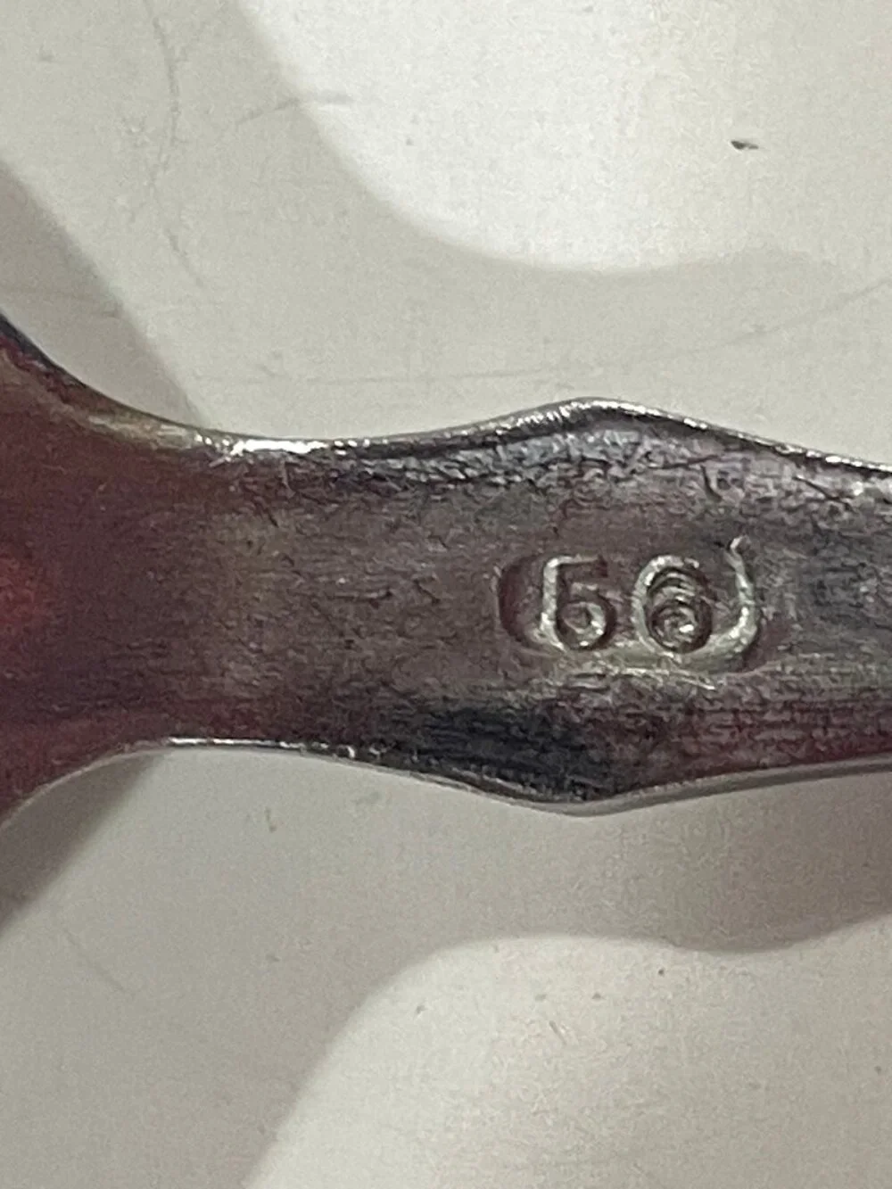 VTG 6 Oneida Royal Provencial 56 Silver Plate Soup Spoons Fiddler Pattern MCM